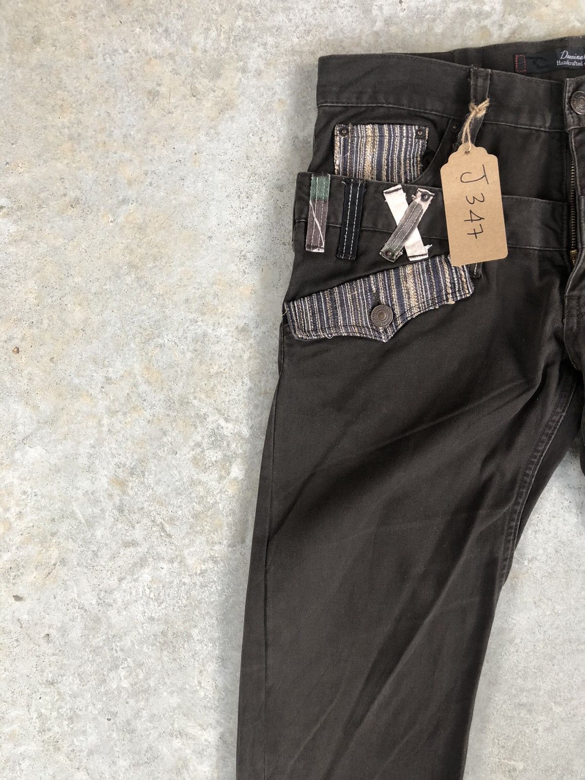 Japanese Brand Japanese Dominate Handcrafted Double Waist Jeans Size US 31 - 4 Thumbnail