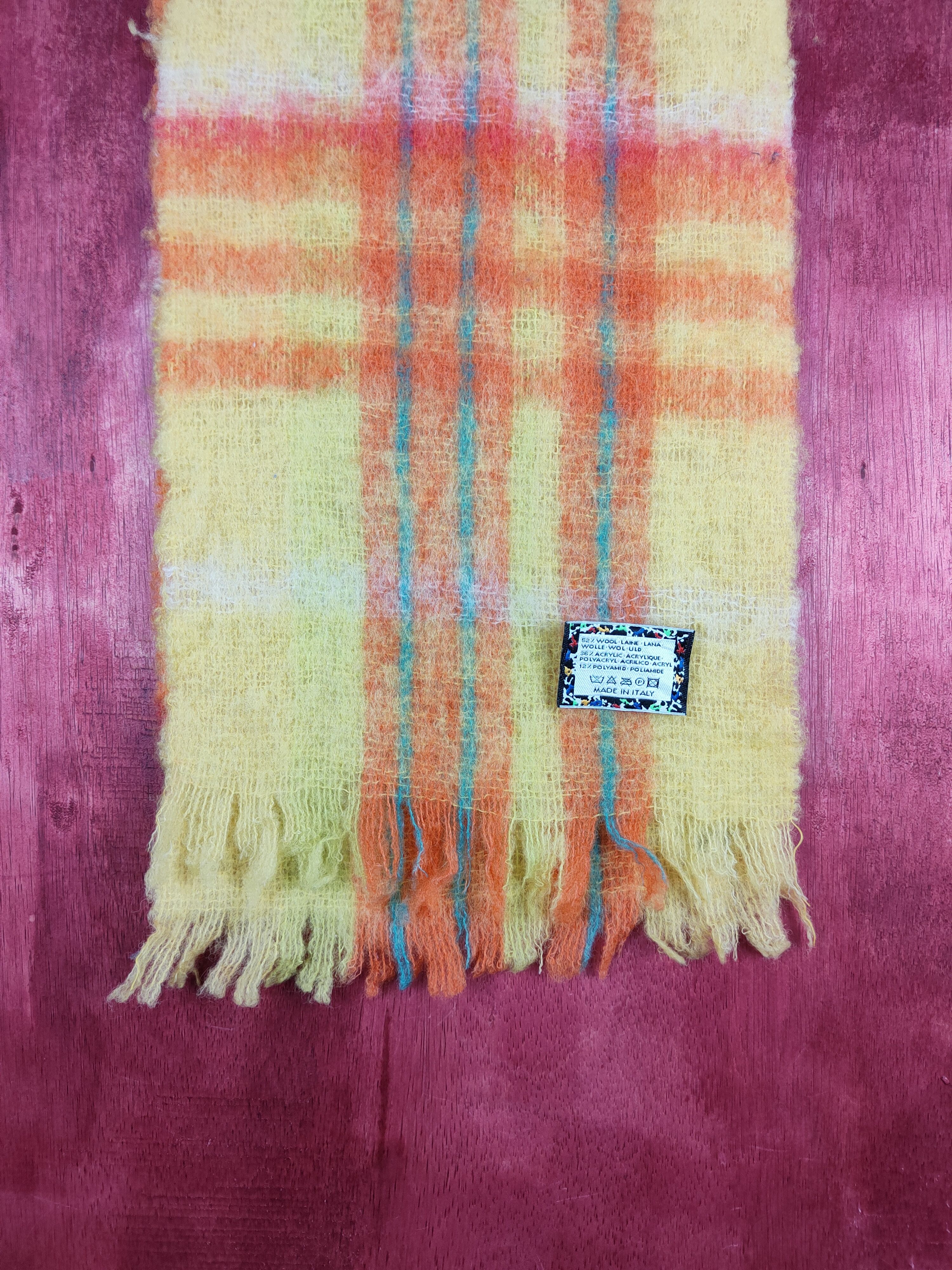 Japanese Brand × Vintage Japanese Brand mohair Muffler Scarves #M34 Size ONE SIZE - 3 Thumbnail