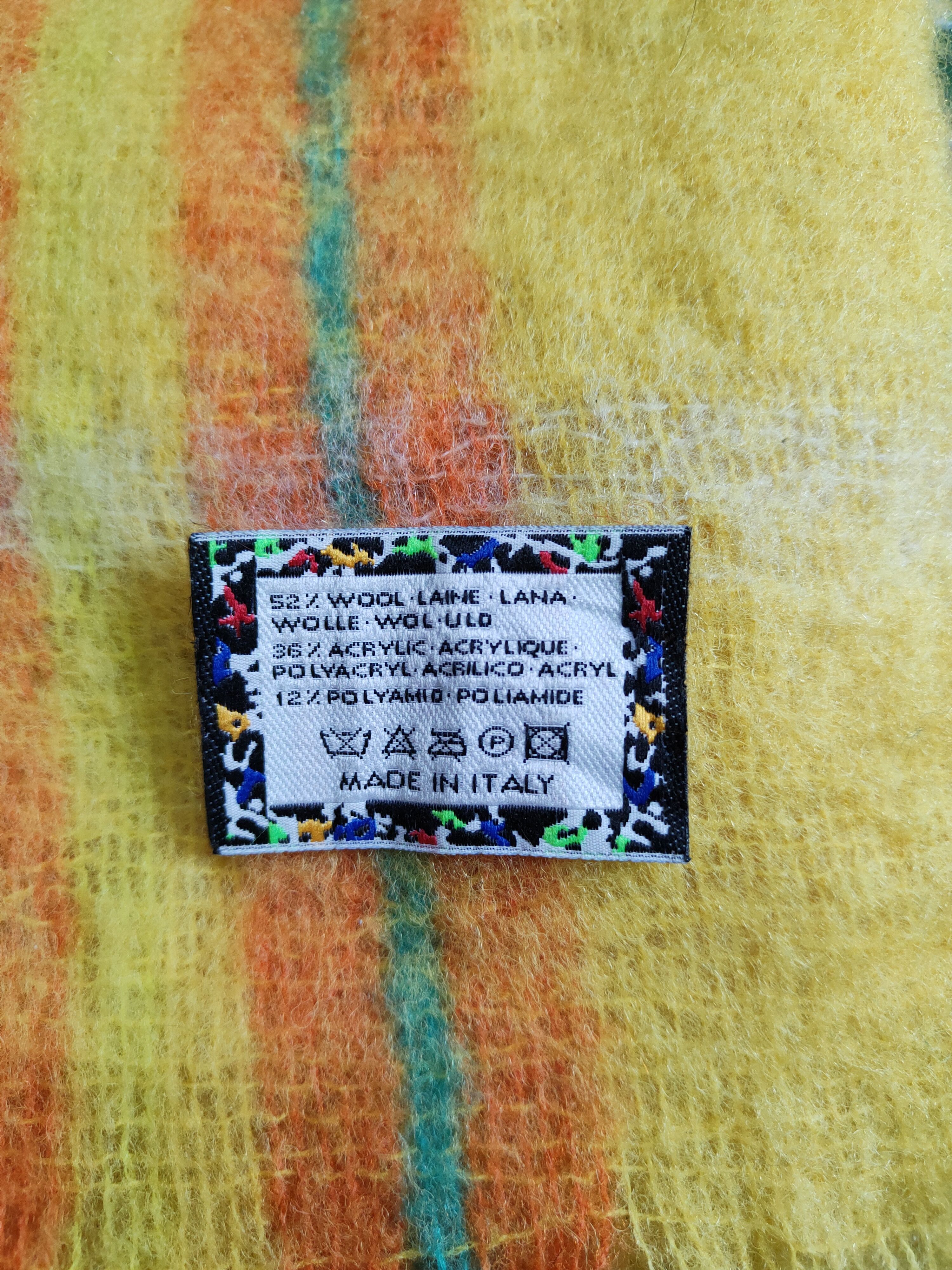 Japanese Brand × Vintage Japanese Brand mohair Muffler Scarves #M34 Size ONE SIZE - 6 Thumbnail