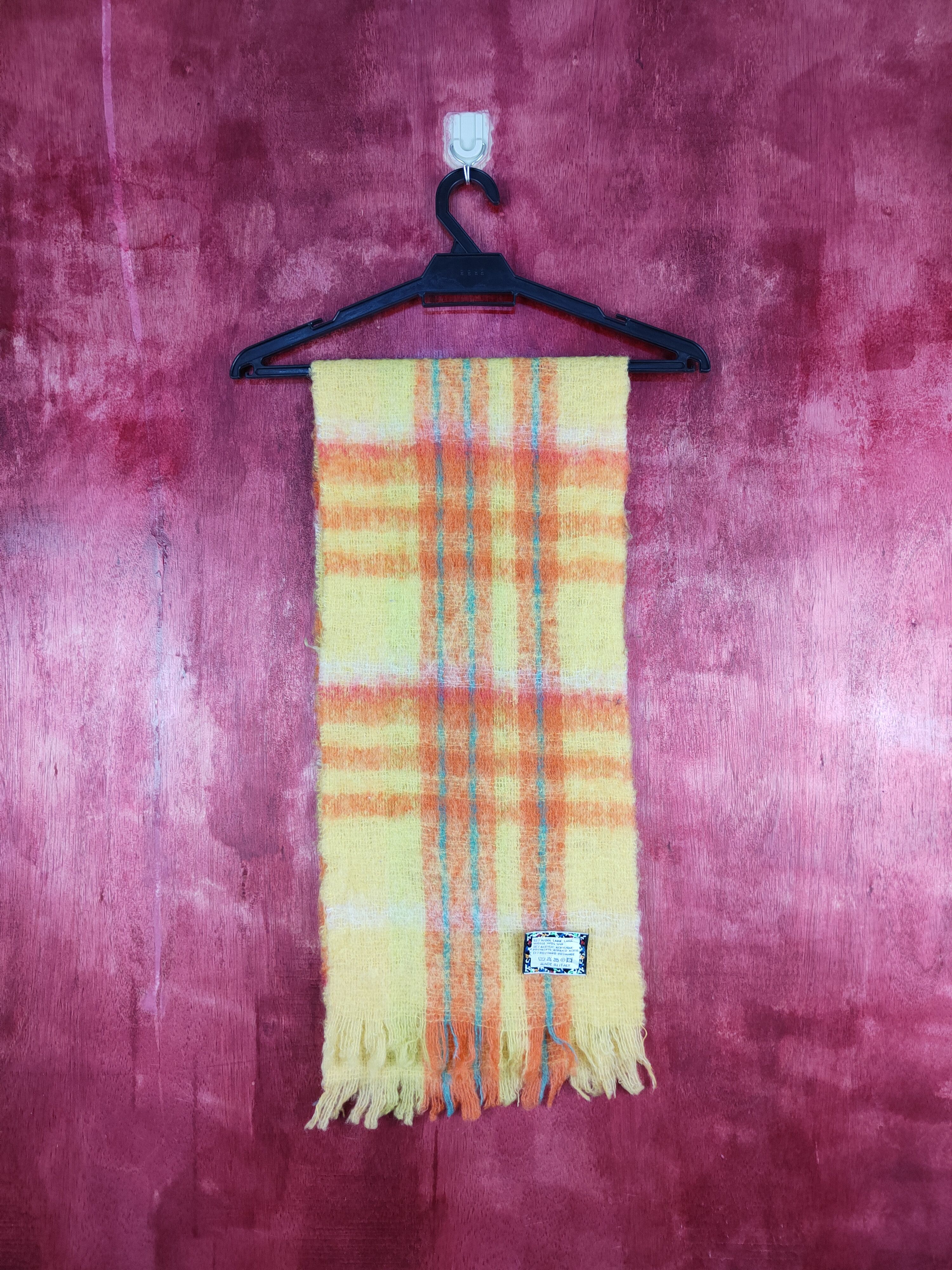 Japanese Brand × Vintage Japanese Brand mohair Muffler Scarves #M34 Size ONE SIZE - 1 Thumbnail