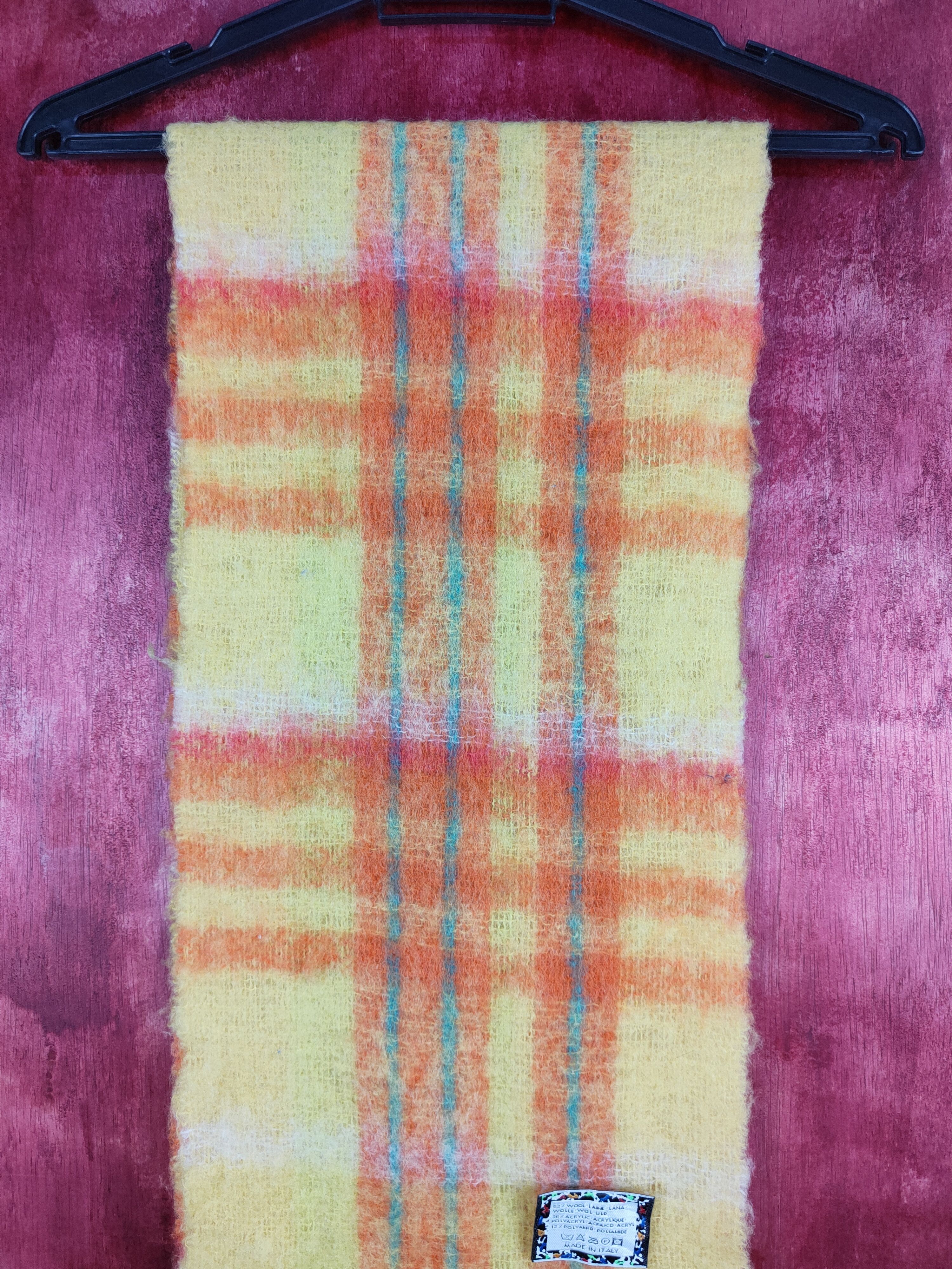 Japanese Brand × Vintage Japanese Brand mohair Muffler Scarves #M34 Size ONE SIZE - 2 Thumbnail