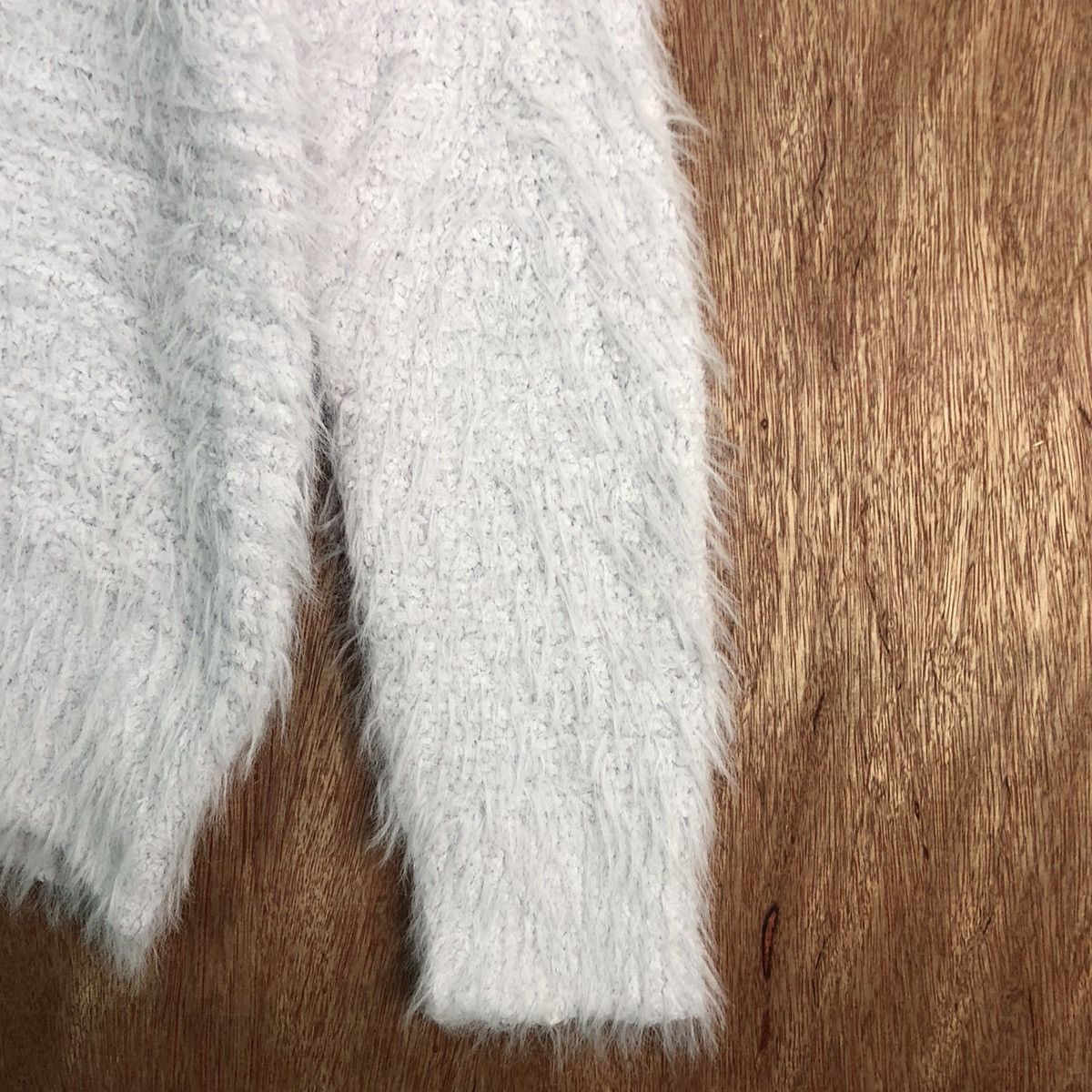 Homespun Knitwear Japanese Light Purple Soft Fur Shaggy Knitwear Size US M / EU 48-50 / 2 - 4 Thumbnail