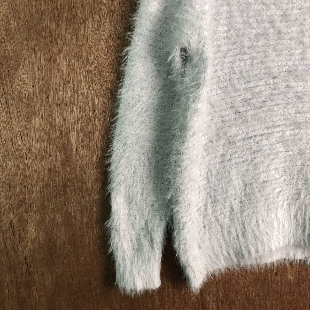 Homespun Knitwear Japanese Light Purple Soft Fur Shaggy Knitwear Size US M / EU 48-50 / 2 - 7 Thumbnail