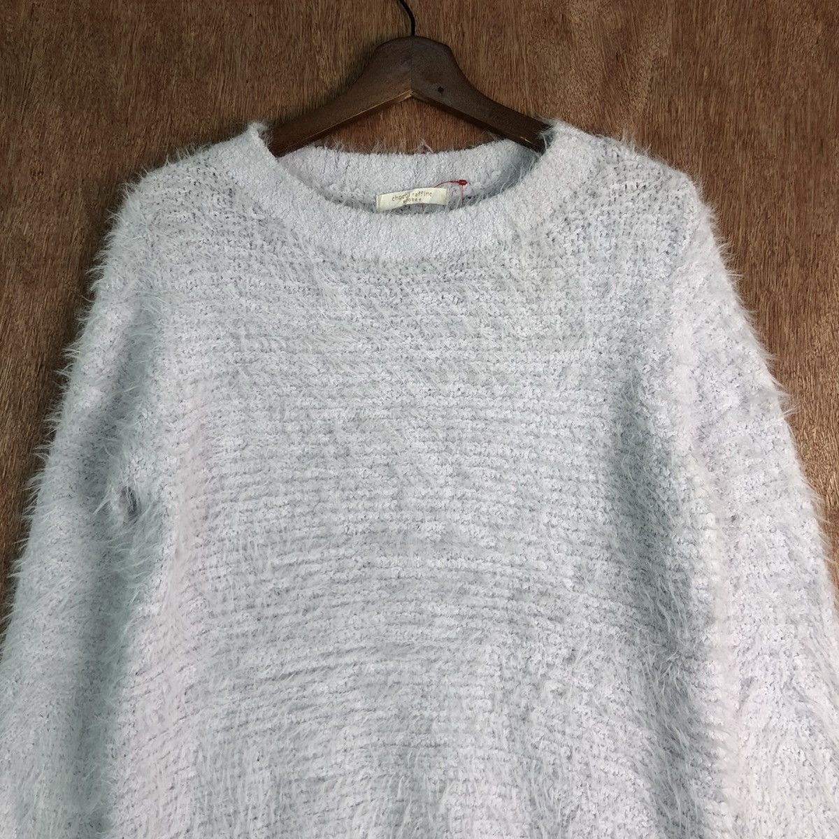 Homespun Knitwear Japanese Light Purple Soft Fur Shaggy Knitwear Size US M / EU 48-50 / 2 - 2 Thumbnail