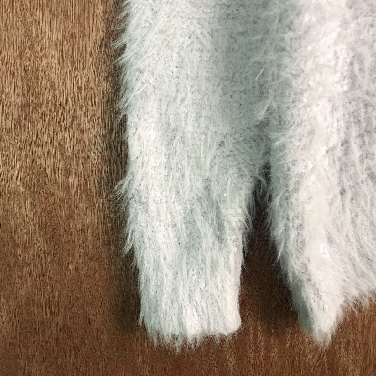 Homespun Knitwear Japanese Light Purple Soft Fur Shaggy Knitwear Size US M / EU 48-50 / 2 - 6 Thumbnail
