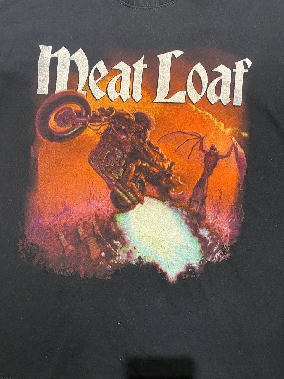 Band Tees Vintage Meat Loaf Bat Out of Hell T-Shirt Tour 2003 Band Size US L / EU 52-54 / 3 - 5 Thumbnail