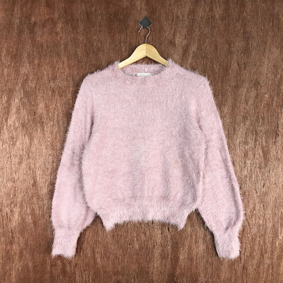 Homespun Knitwear × Japanese Brand Earth Music & Ecology Mohair Knitwear #0449 Size US M / EU 48-50 / 2 - 1 Thumbnail