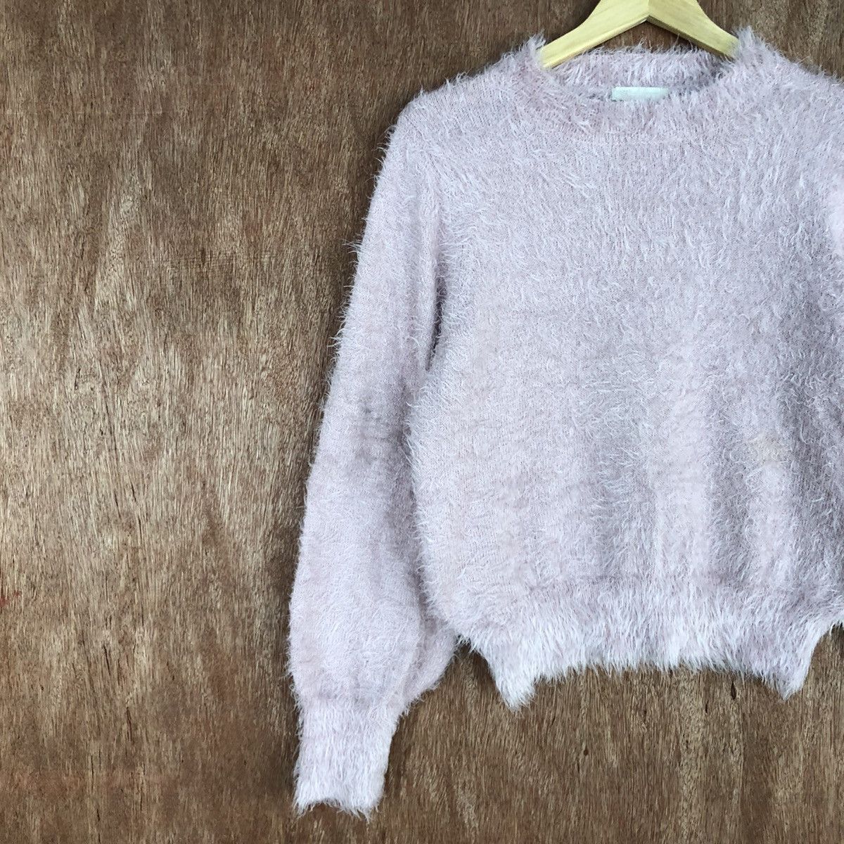 Homespun Knitwear × Japanese Brand Earth Music & Ecology Mohair Knitwear #0449 Size US M / EU 48-50 / 2 - 7 Thumbnail