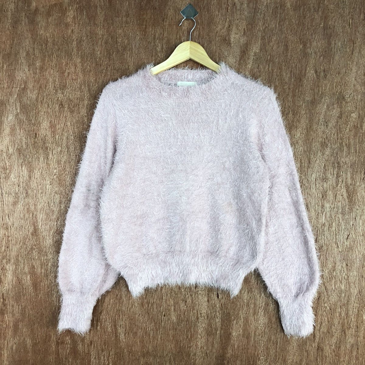 Homespun Knitwear × Japanese Brand Earth Music & Ecology Mohair Knitwear #0449 Size US M / EU 48-50 / 2 - 3 Thumbnail