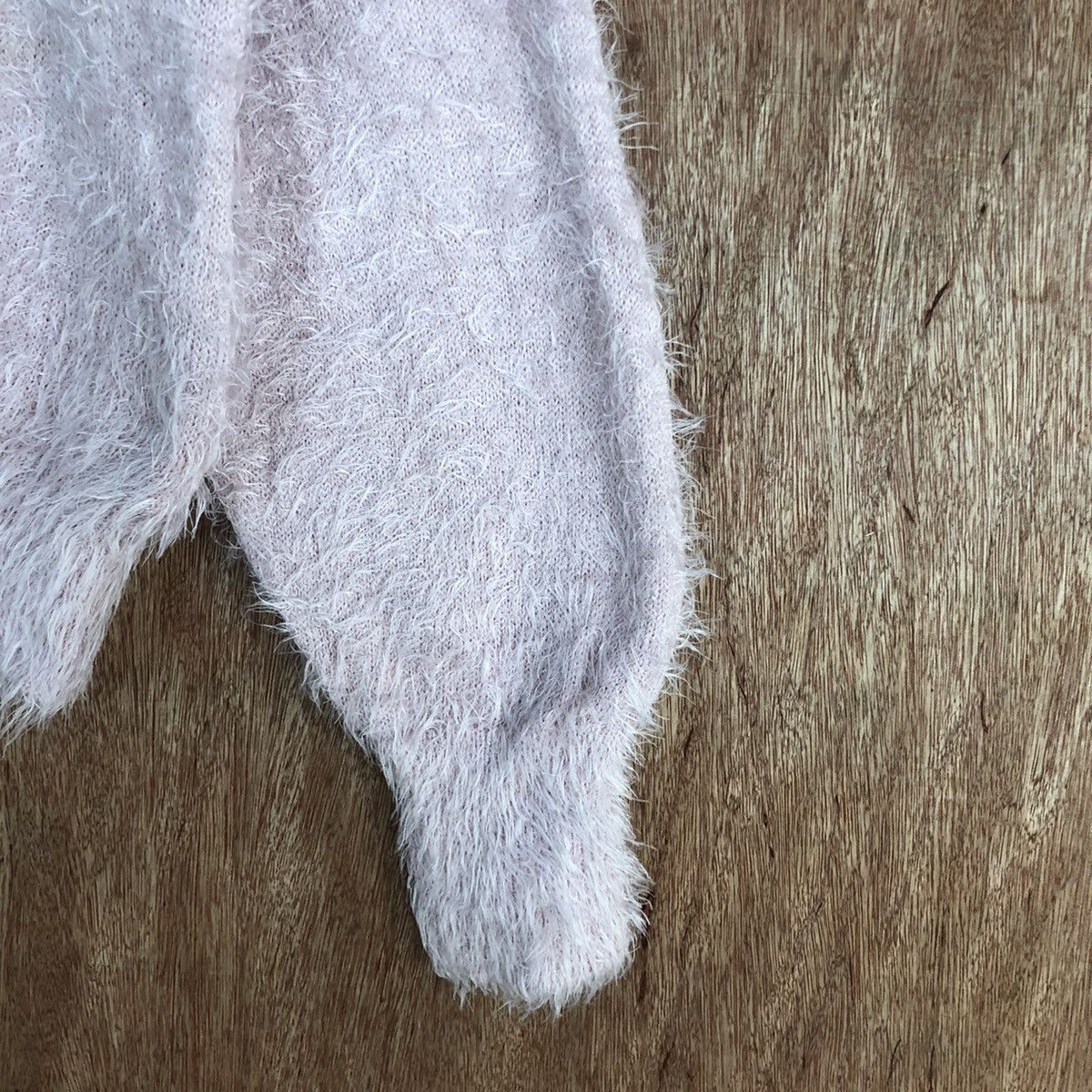 Homespun Knitwear × Japanese Brand Earth Music & Ecology Mohair Knitwear #0449 Size US M / EU 48-50 / 2 - 4 Thumbnail