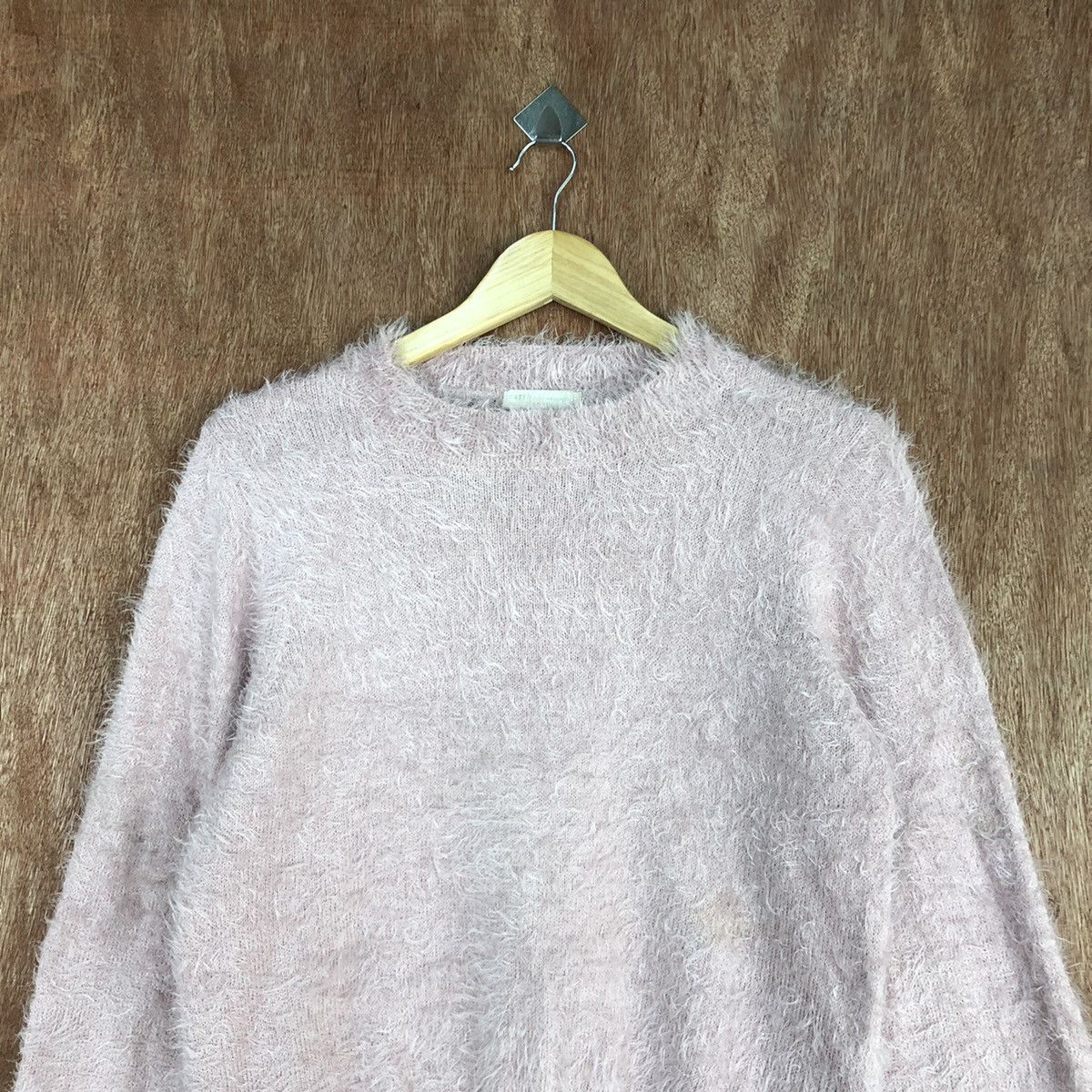 Homespun Knitwear × Japanese Brand Earth Music & Ecology Mohair Knitwear #0449 Size US M / EU 48-50 / 2 - 2 Thumbnail