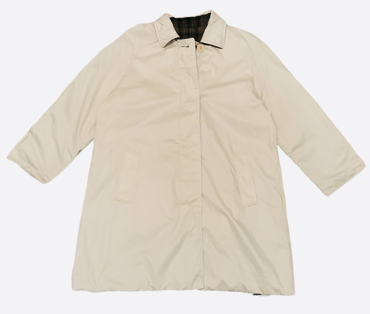 Aquascutum × Designer × Vintage Rare Vintage Brand Aquascutum England Trench Coat 1990s Size US L / EU 52-54 / 3 - 1 Thumbnail