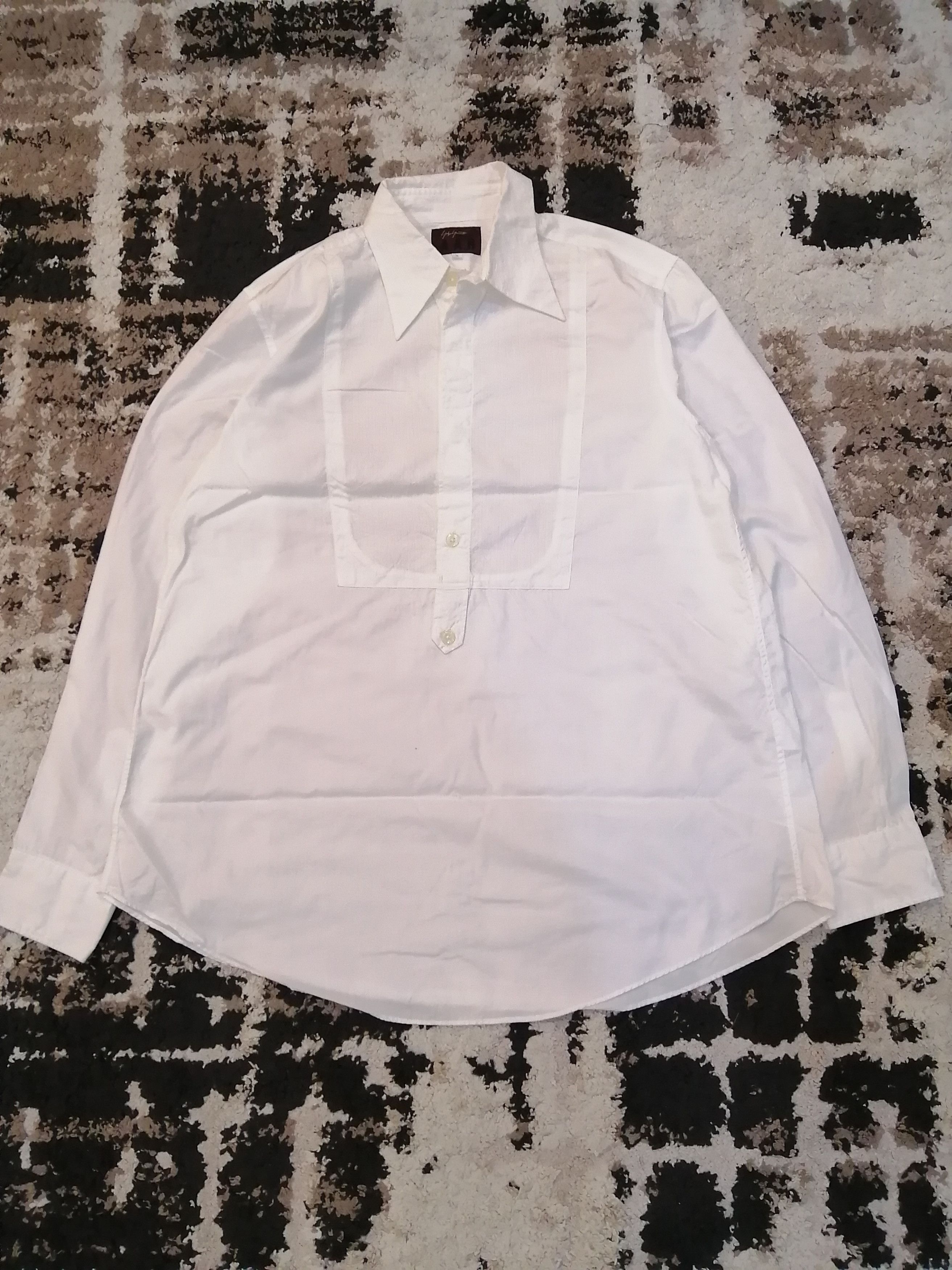 Yohji Yamamoto Vintage Yohji Yamamoto A.A.R Durban Half Button Shirt Size US M / EU 48-50 / 2 - 16 Thumbnail