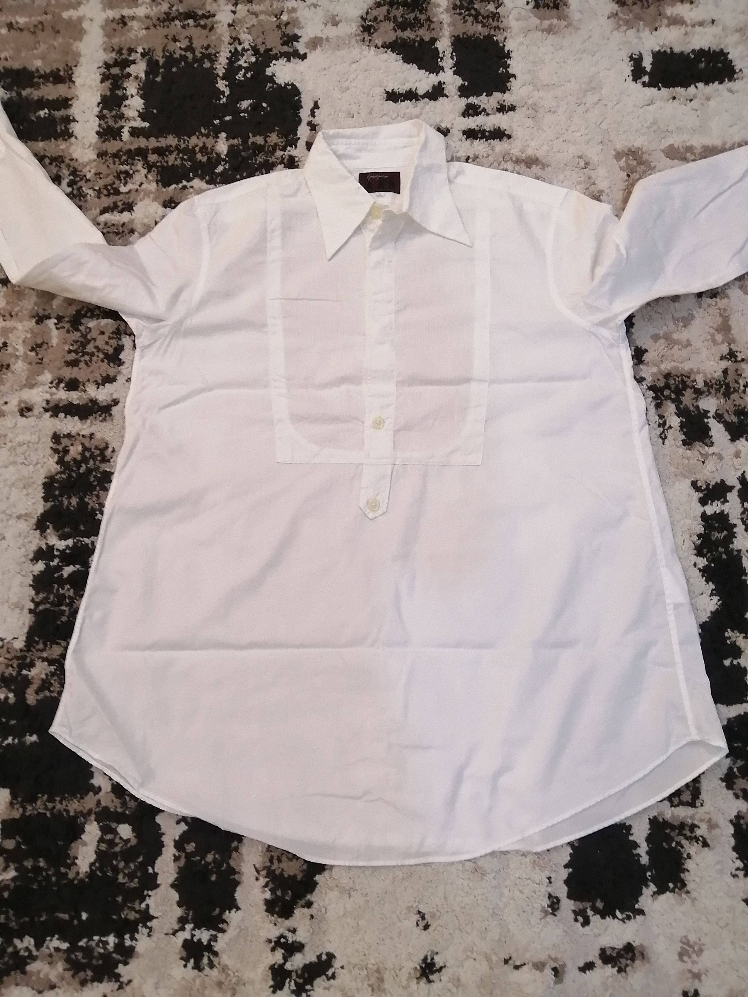 Yohji Yamamoto Vintage Yohji Yamamoto A.A.R Durban Half Button Shirt Size US M / EU 48-50 / 2 - 14 Thumbnail