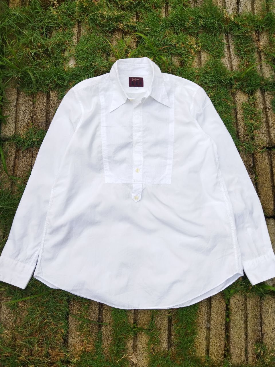 Yohji Yamamoto Vintage Yohji Yamamoto A.A.R Durban Half Button Shirt Size US M / EU 48-50 / 2 - 2 Thumbnail