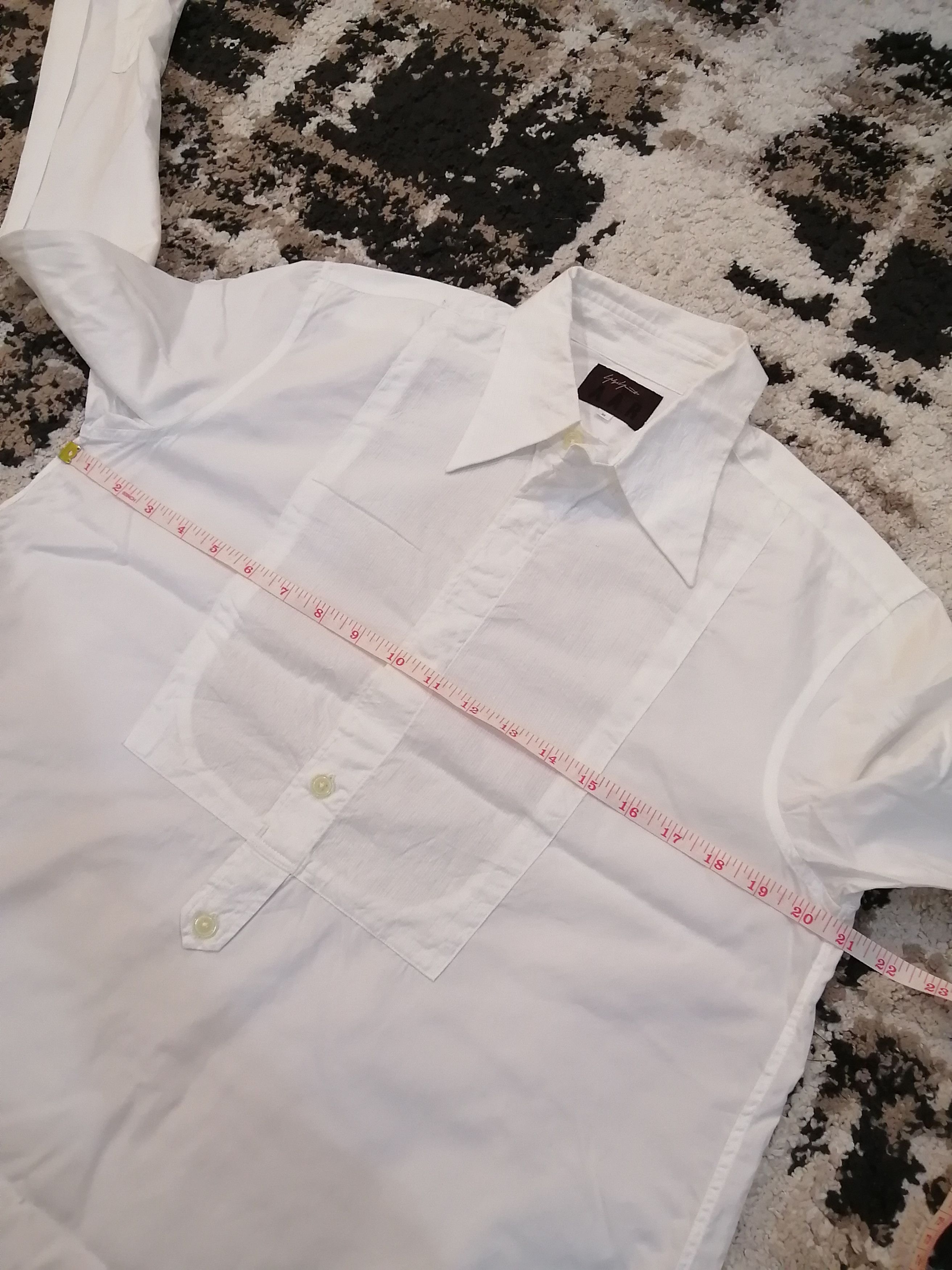 Yohji Yamamoto Vintage Yohji Yamamoto A.A.R Durban Half Button Shirt Size US M / EU 48-50 / 2 - 15 Thumbnail
