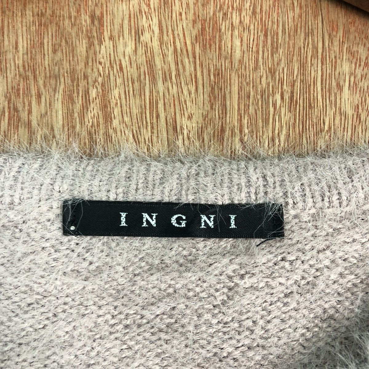 Homespun Knitwear × Japanese Brand Ingni Purple Mohair Shag Shaggy Knitwear Size US L / EU 52-54 / 3 - 10 Thumbnail