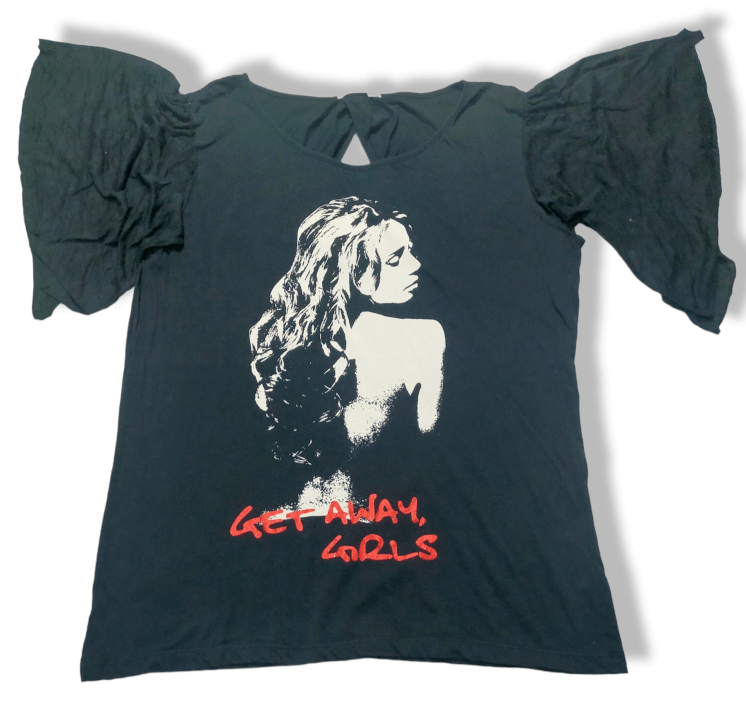 Japanese Brand × Uniqlo "GET AWAY, GIRLS" PRINTED LADIES TSHIRT Size L / US 10 / IT 46 - 1 Thumbnail