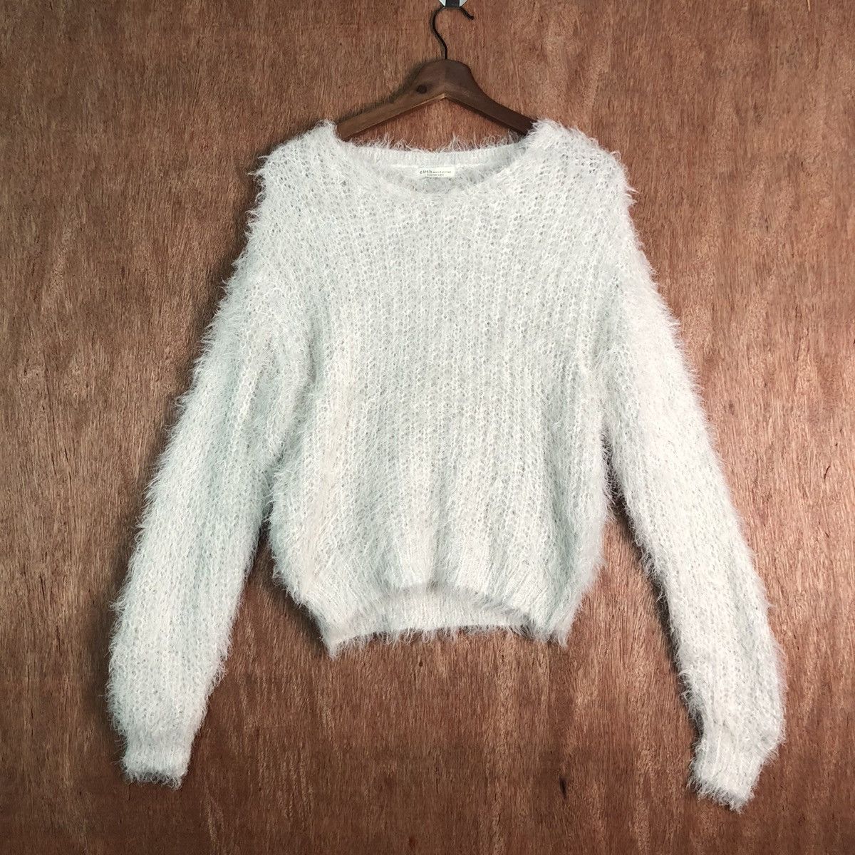 Japanese Brand JAPANESE BRAND WHITE MOHAIR KNITWEAR Size US M / EU 48-50 / 2 - 1 Thumbnail