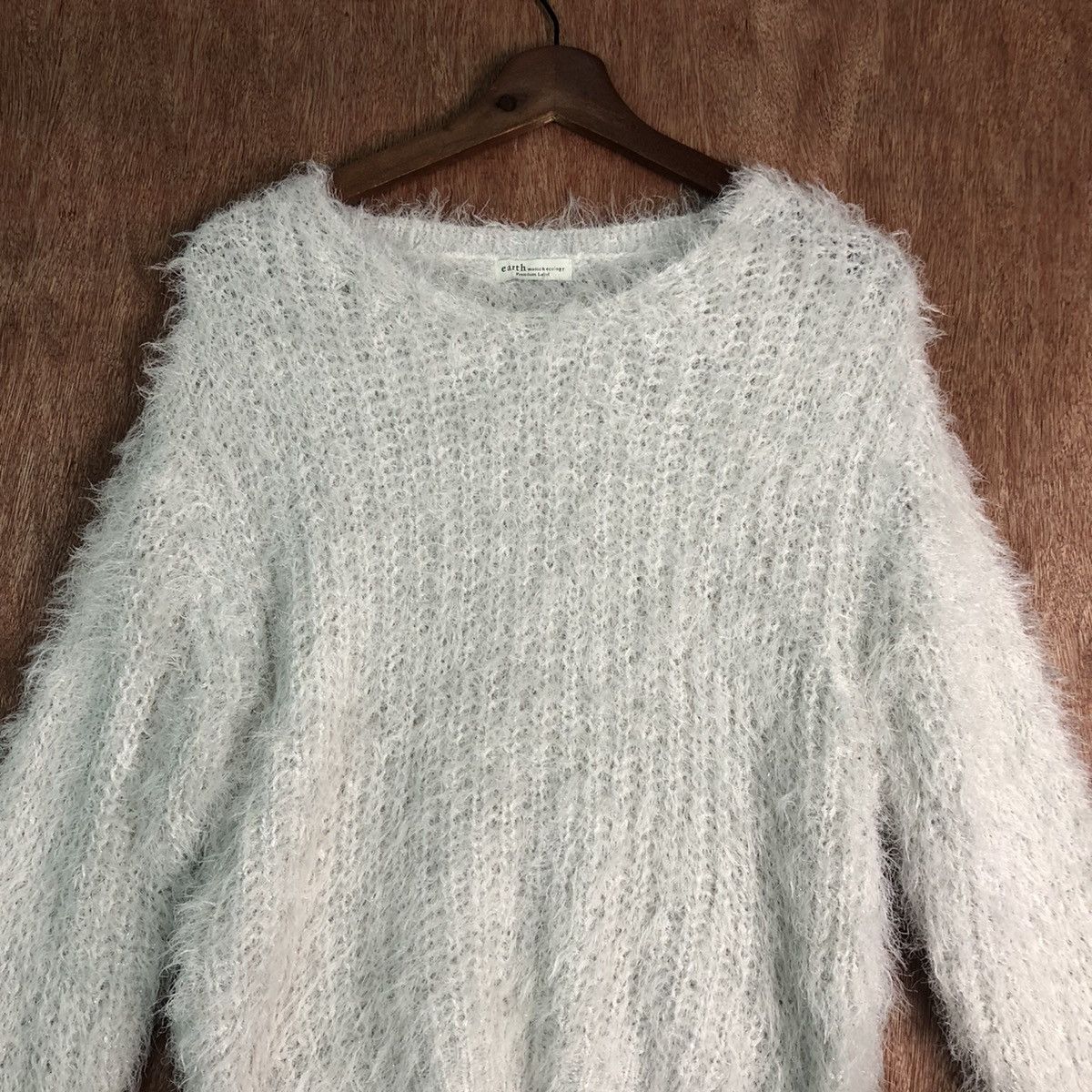 Japanese Brand JAPANESE BRAND WHITE MOHAIR KNITWEAR Size US M / EU 48-50 / 2 - 2 Thumbnail