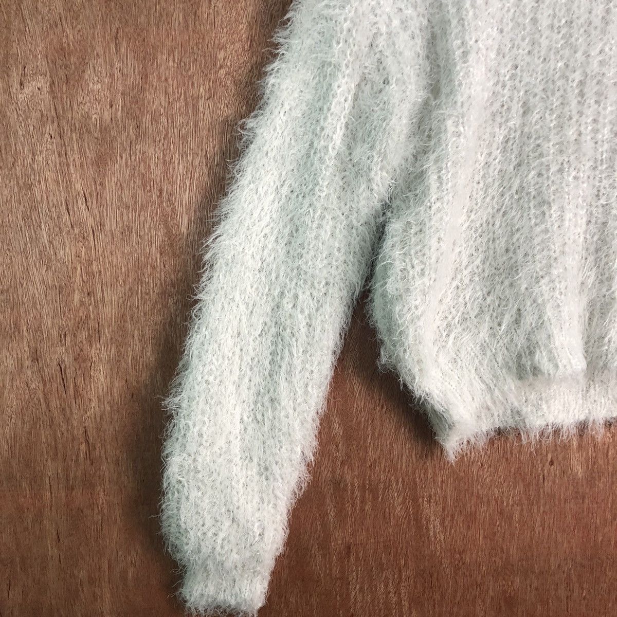 Japanese Brand JAPANESE BRAND WHITE MOHAIR KNITWEAR Size US M / EU 48-50 / 2 - 7 Thumbnail