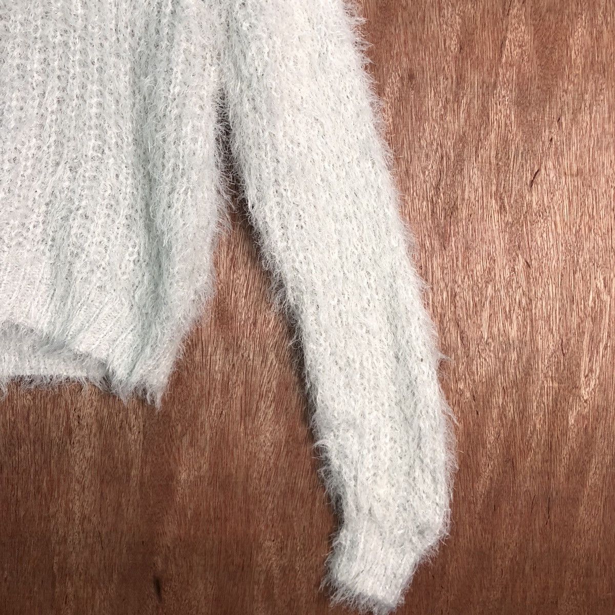 Japanese Brand JAPANESE BRAND WHITE MOHAIR KNITWEAR Size US M / EU 48-50 / 2 - 5 Thumbnail