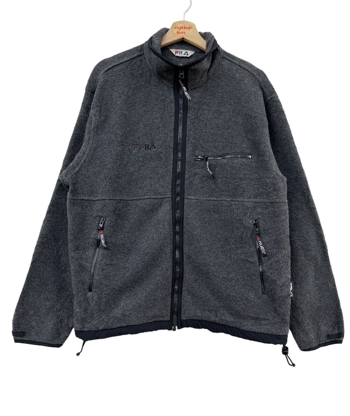 Fila × Vintage Vintage Sweater Fleece Fila Polartec Size US L / EU 52-54 / 3 - 1 Thumbnail