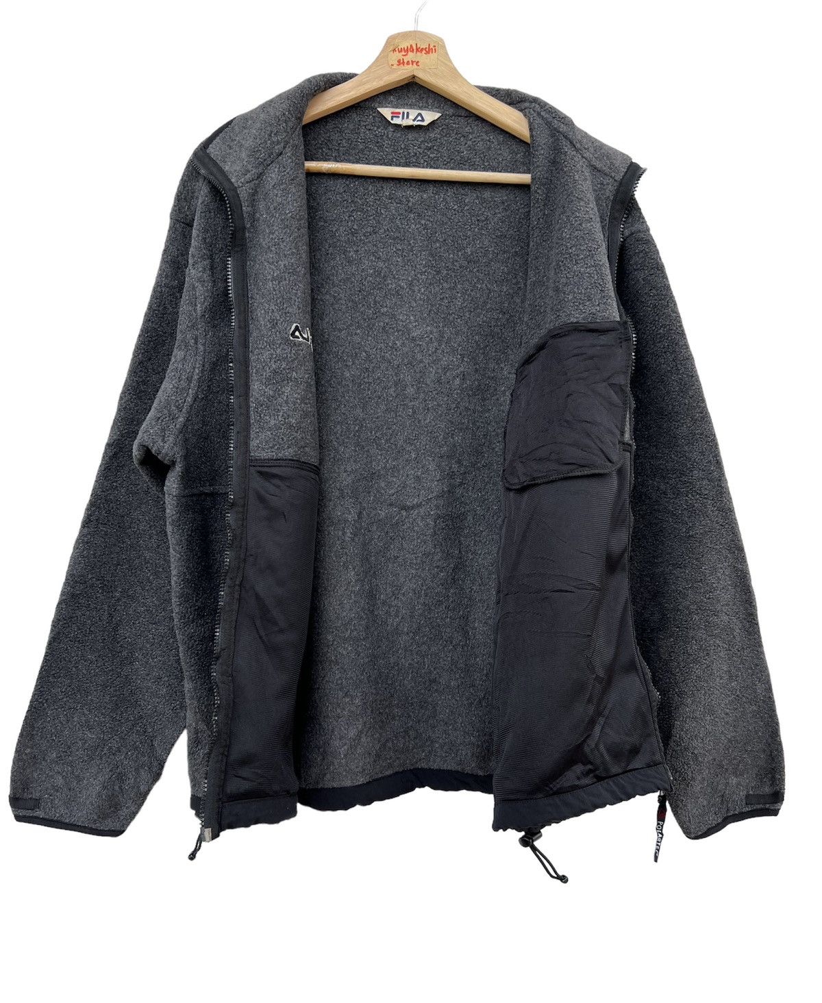 Fila × Vintage Vintage Sweater Fleece Fila Polartec Size US L / EU 52-54 / 3 - 5 Thumbnail