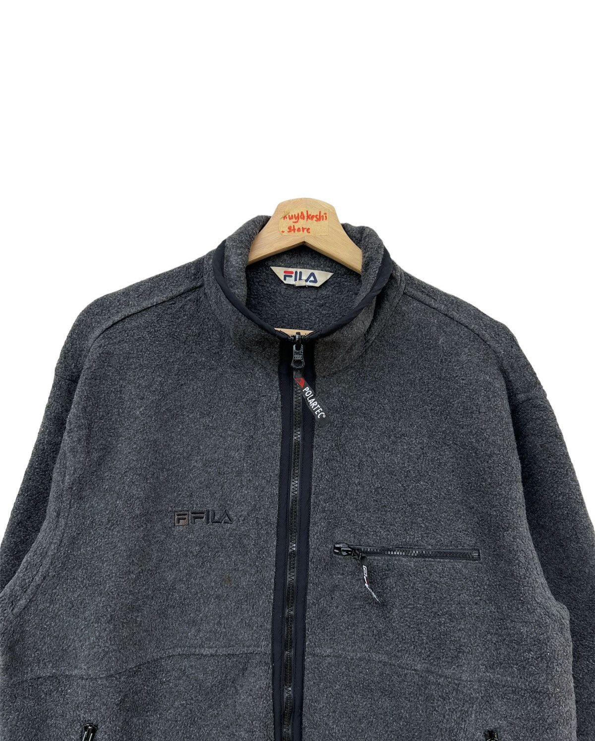 Fila × Vintage Vintage Sweater Fleece Fila Polartec Size US L / EU 52-54 / 3 - 6 Thumbnail