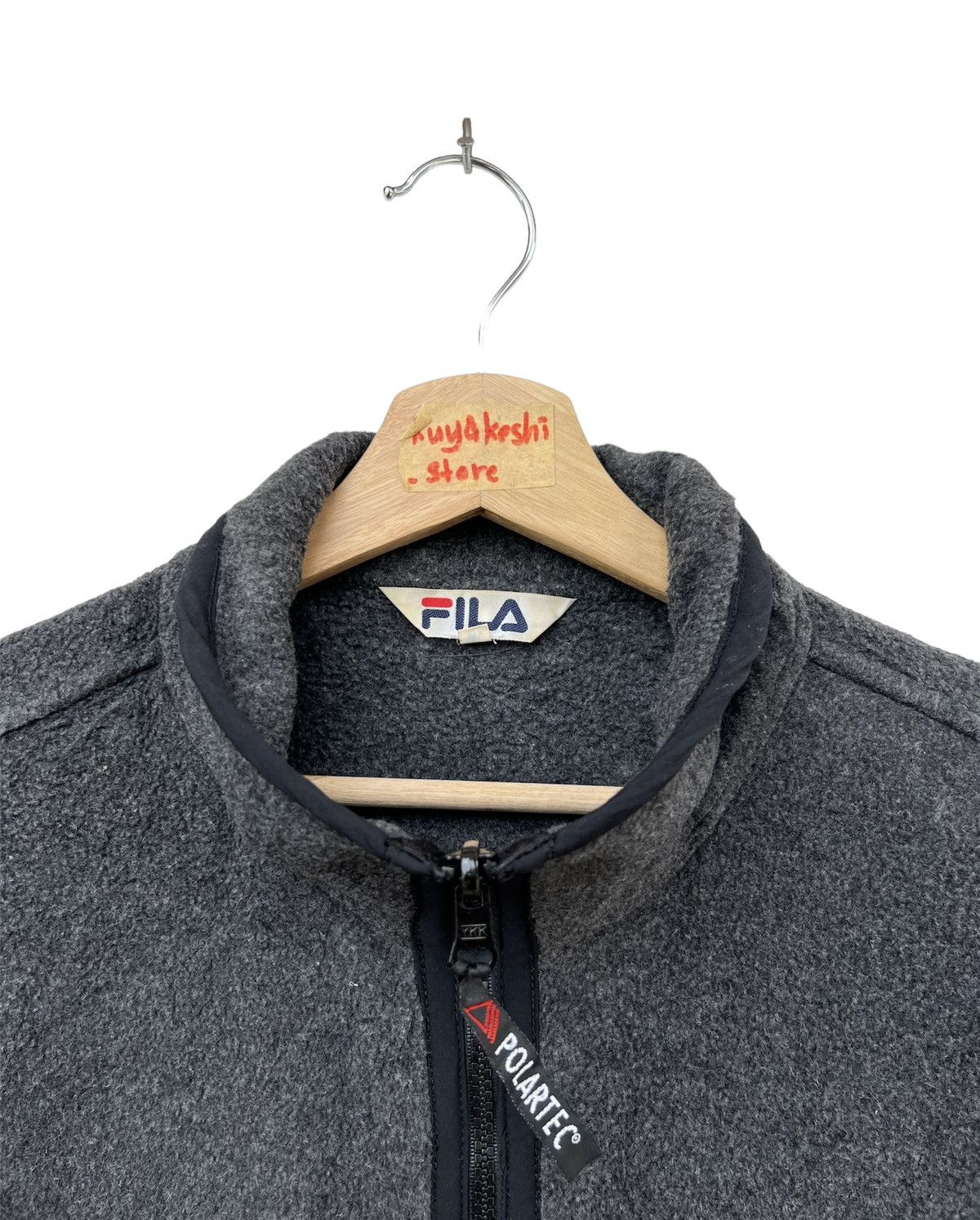 Fila × Vintage Vintage Sweater Fleece Fila Polartec Size US L / EU 52-54 / 3 - 7 Thumbnail