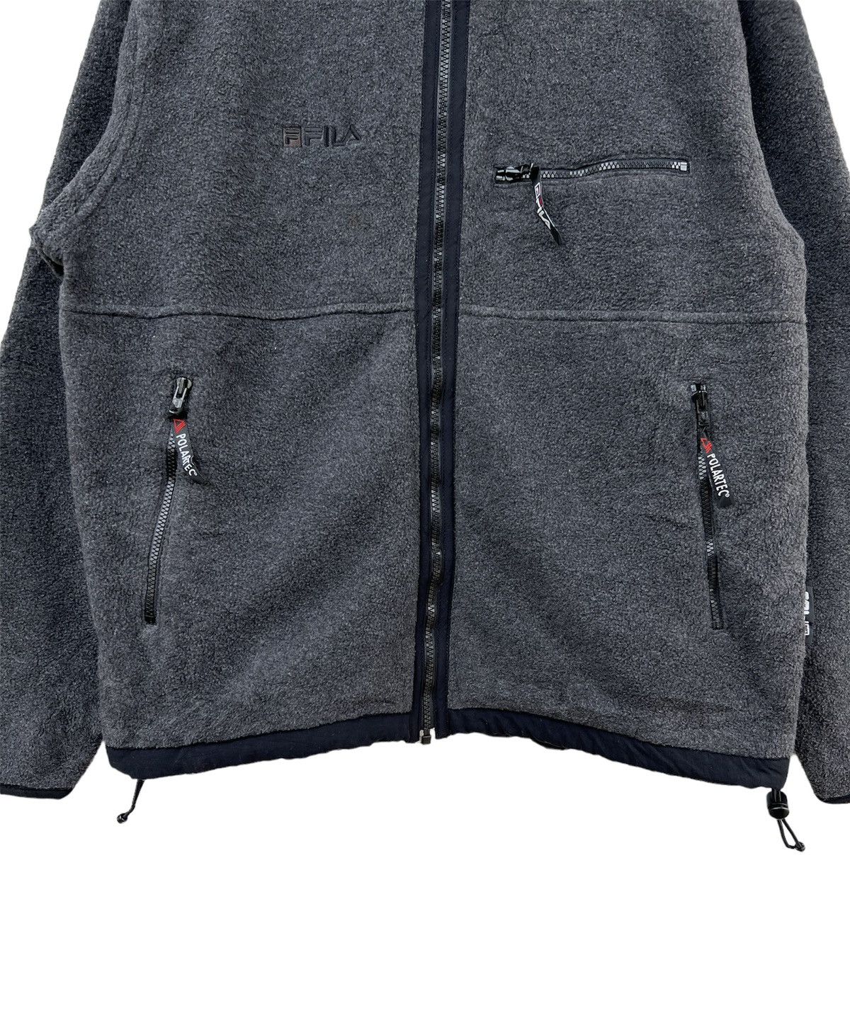 Fila × Vintage Vintage Sweater Fleece Fila Polartec Size US L / EU 52-54 / 3 - 4 Thumbnail