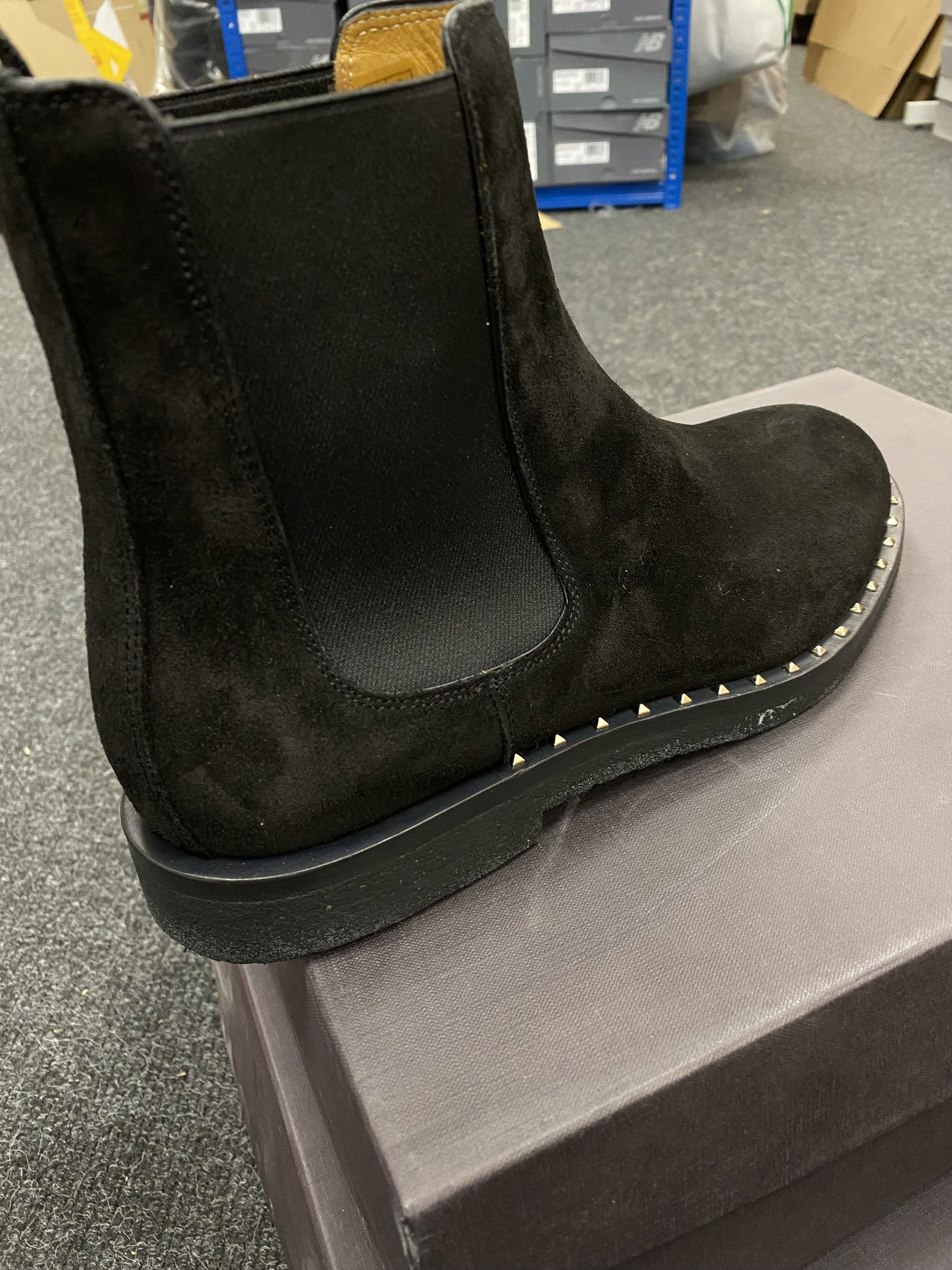 VALENTINO STUD SOLE CHELSEA BOOT SIZE 43