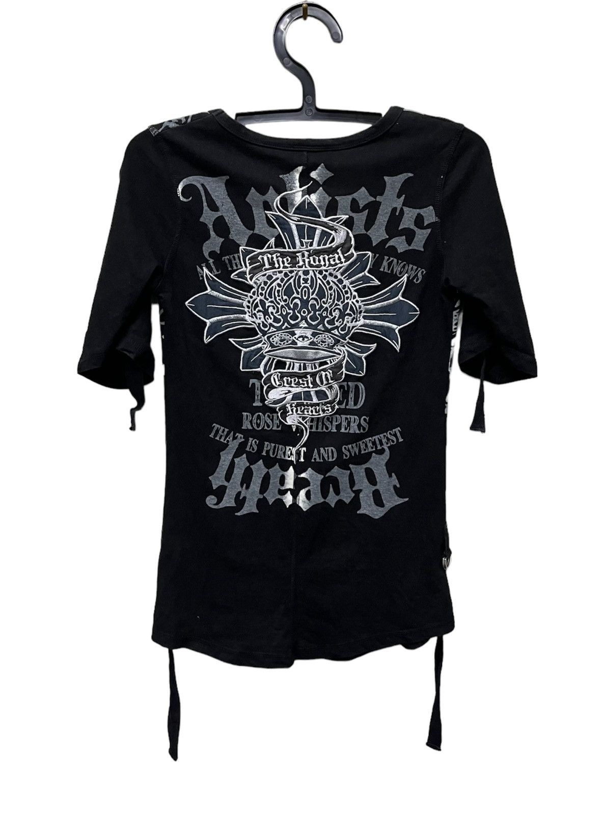 Japanese Brand GLITZ Like Punk Design Shirt x Rare Design Size S / US 4 / IT 40 - 2 Thumbnail