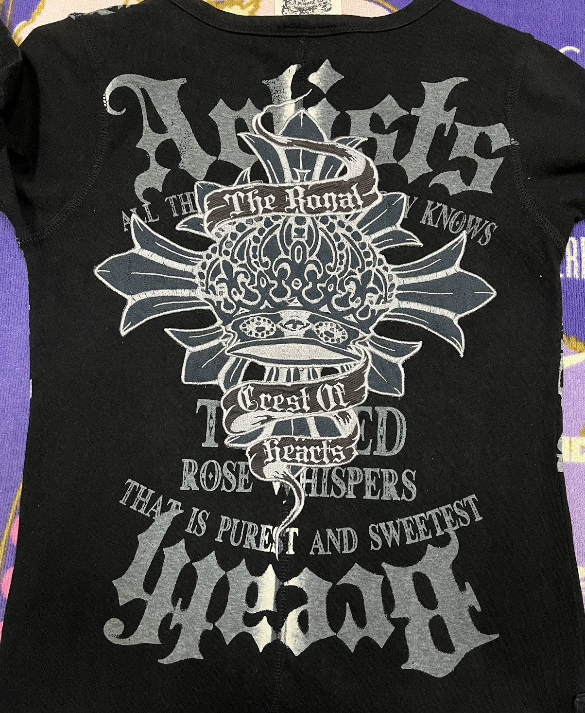 Japanese Brand GLITZ Like Punk Design Shirt x Rare Design Size S / US 4 / IT 40 - 6 Thumbnail