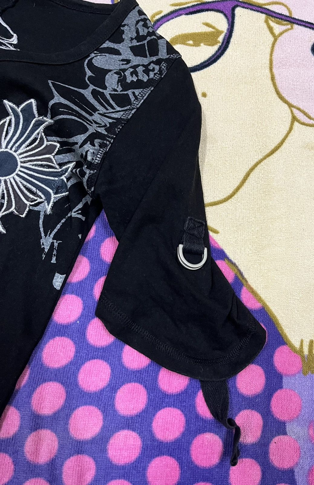 Japanese Brand GLITZ Like Punk Design Shirt x Rare Design Size S / US 4 / IT 40 - 7 Thumbnail