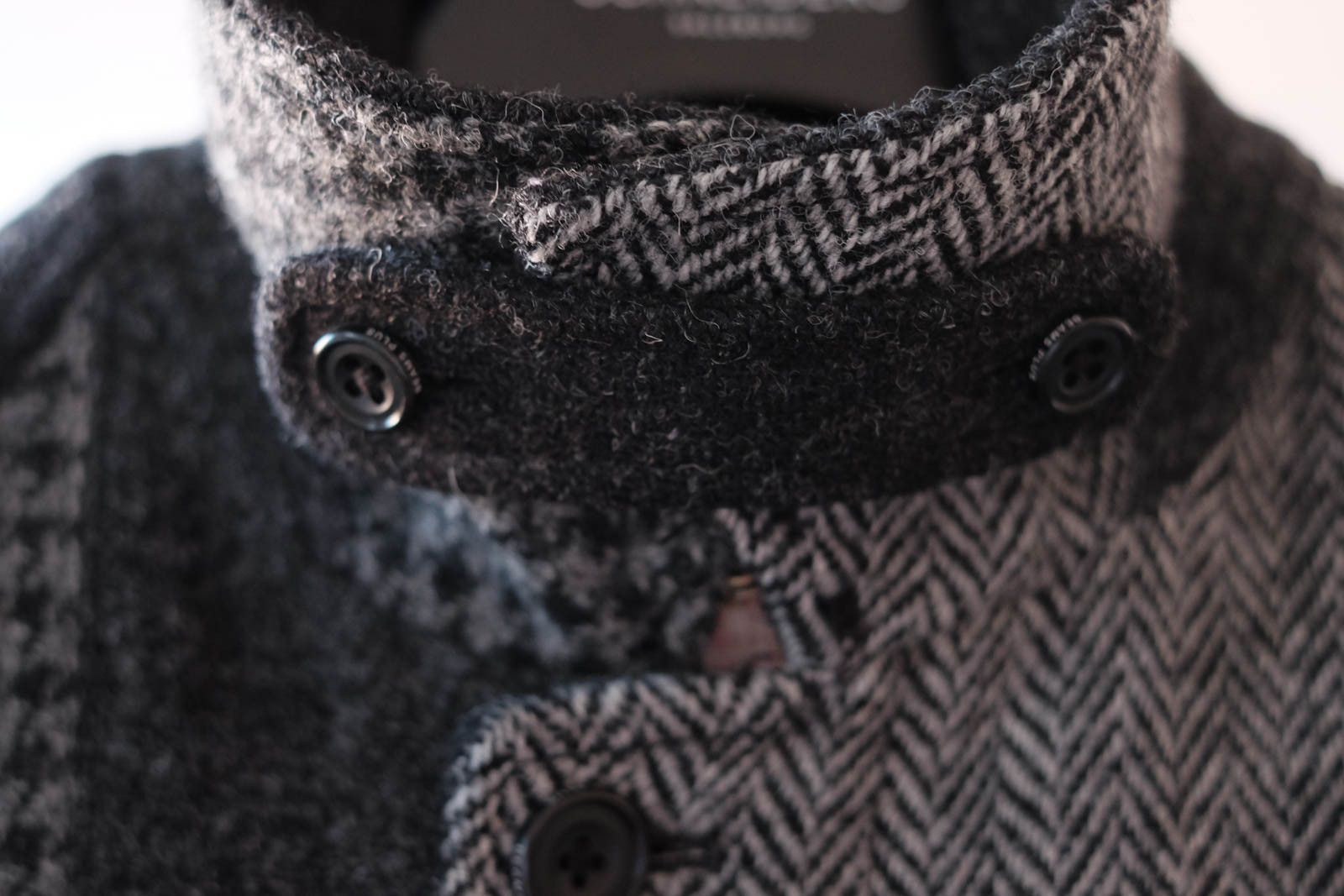 Beams Plus Harris Tweed Patchwork Coat | Grailed