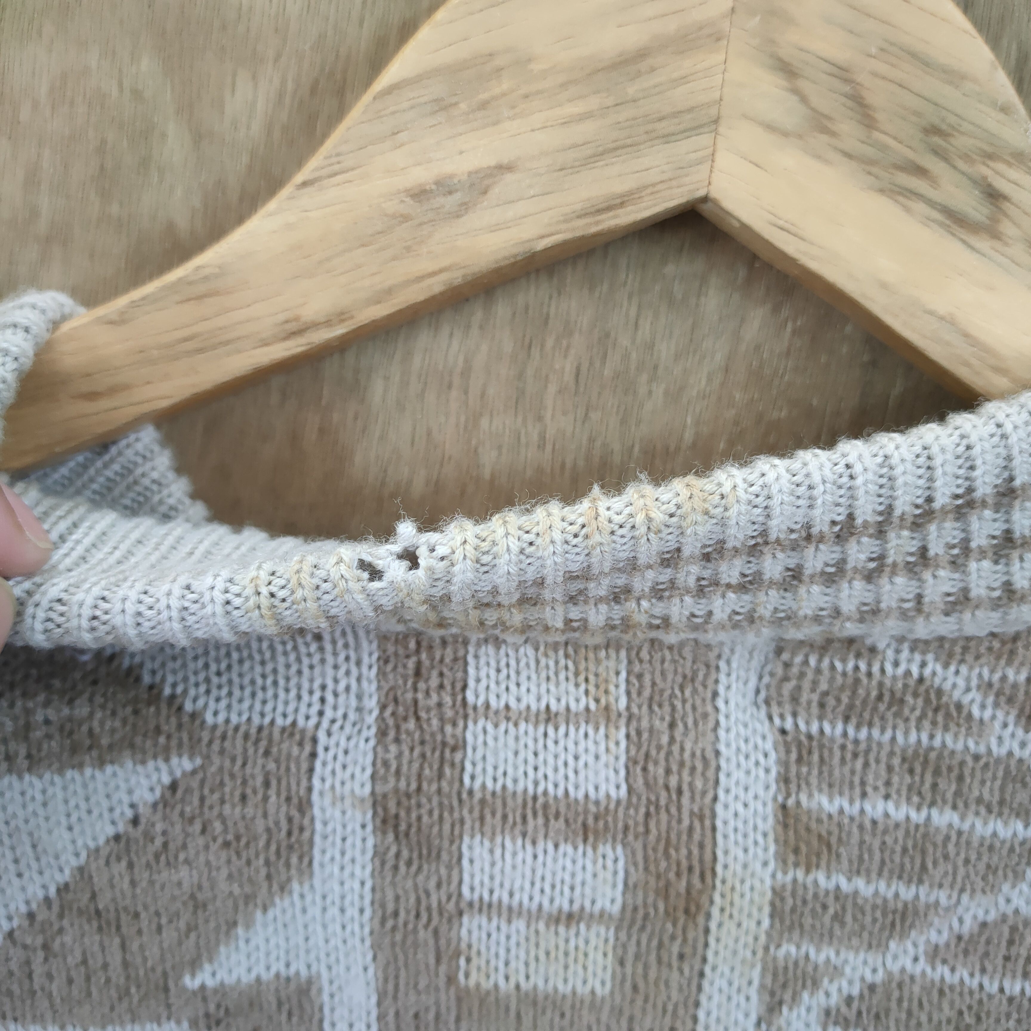 Aran Isles Knitwear VINTAGE SOLE D' ORO BROWN FADED KNITWEAR Size US L / EU 52-54 / 3 - 7 Thumbnail