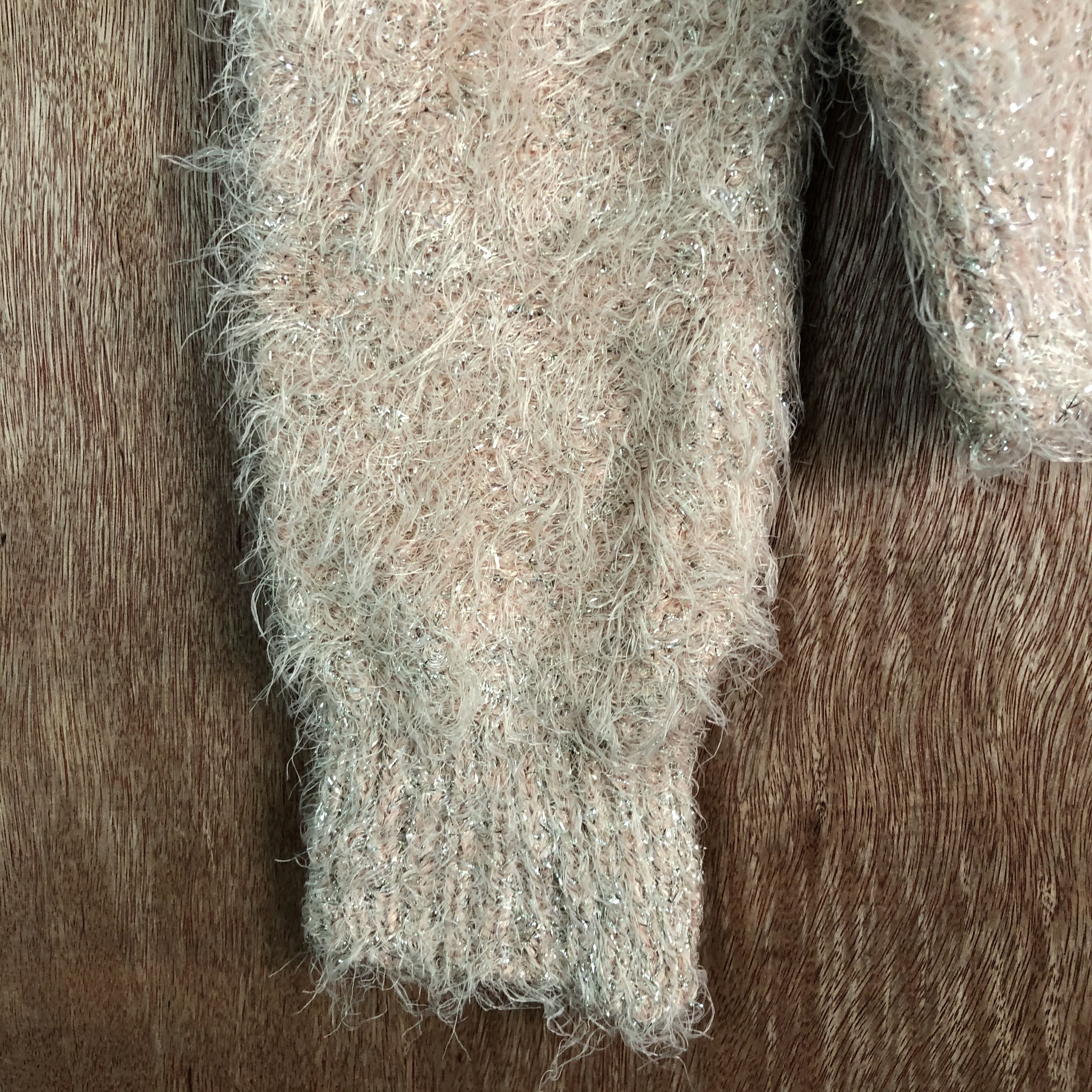 Homespun Knitwear Laguna Moon Peach Mohair Shag Shaggy Knitwear Size US L / EU 52-54 / 3 - 5 Thumbnail