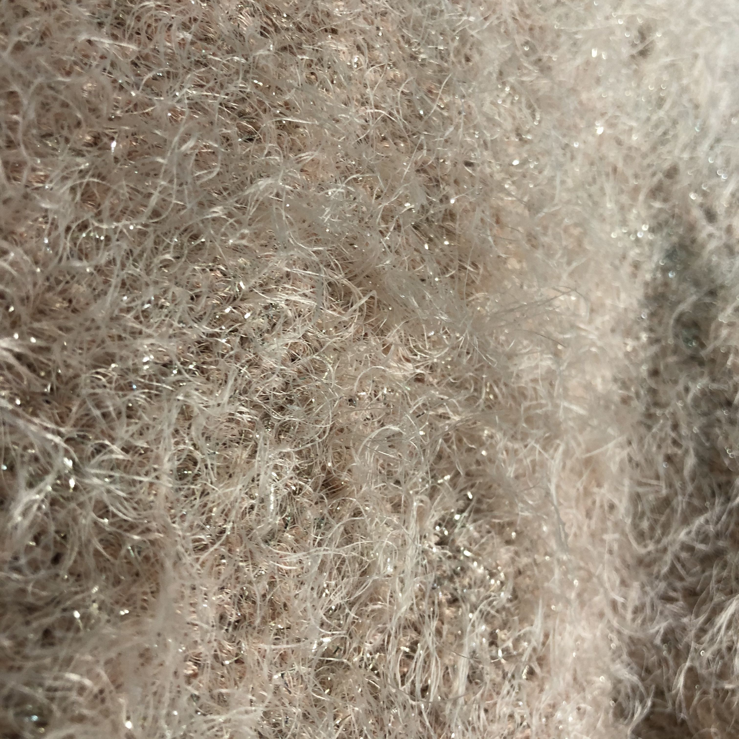Homespun Knitwear Laguna Moon Peach Mohair Shag Shaggy Knitwear Size US L / EU 52-54 / 3 - 7 Thumbnail