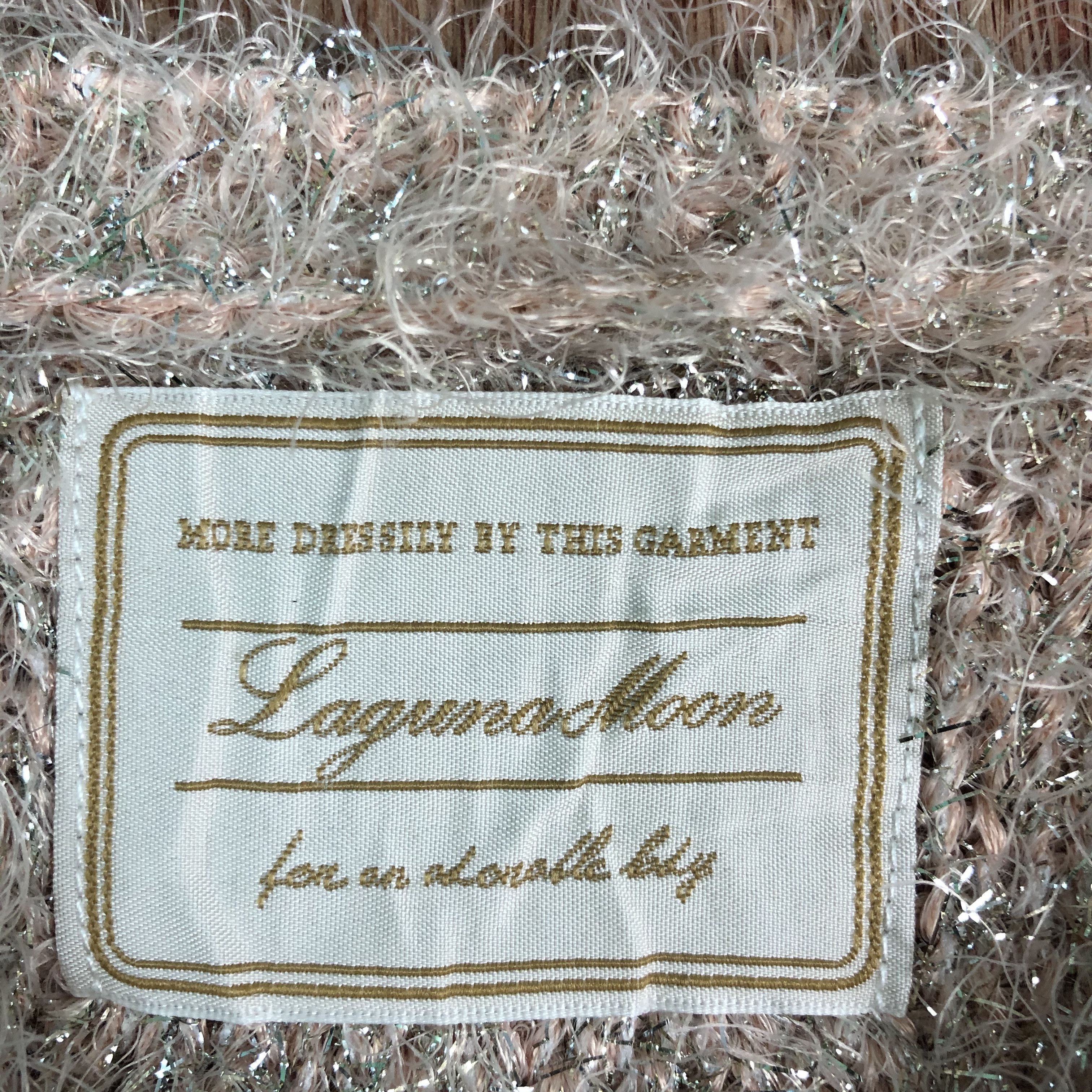 Homespun Knitwear Laguna Moon Peach Mohair Shag Shaggy Knitwear Size US L / EU 52-54 / 3 - 9 Thumbnail