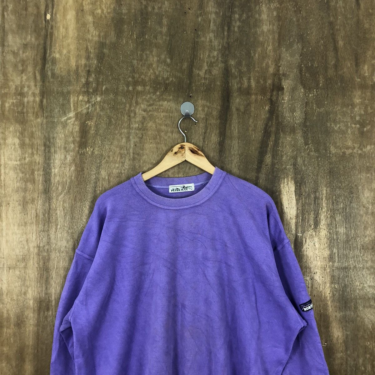 Japanese Brand Peter Max Northland Purple Sweatshirt # Size US XL / EU 56 / 4 - 2 Thumbnail