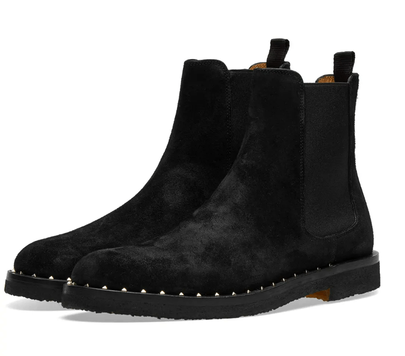 VALENTINO STUD SOLE CHELSEA BOOT SIZE 46