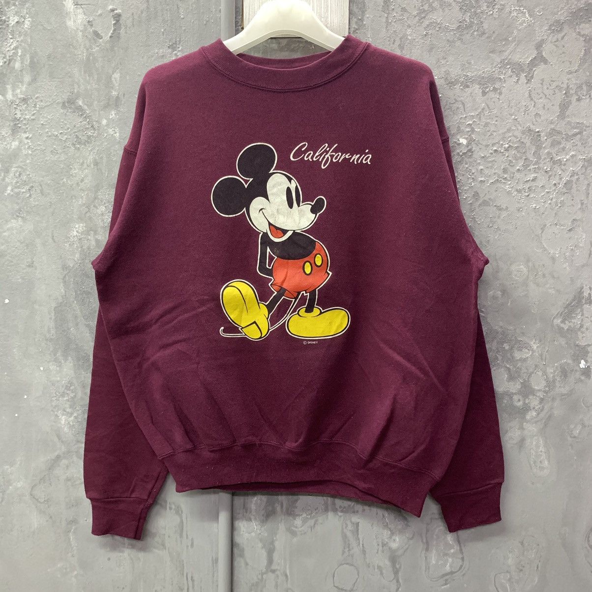 Vintage Vintage Mickey Mouse California Crewneck Sweatshirt Size US M / EU 48-50 / 2 - 2 Thumbnail