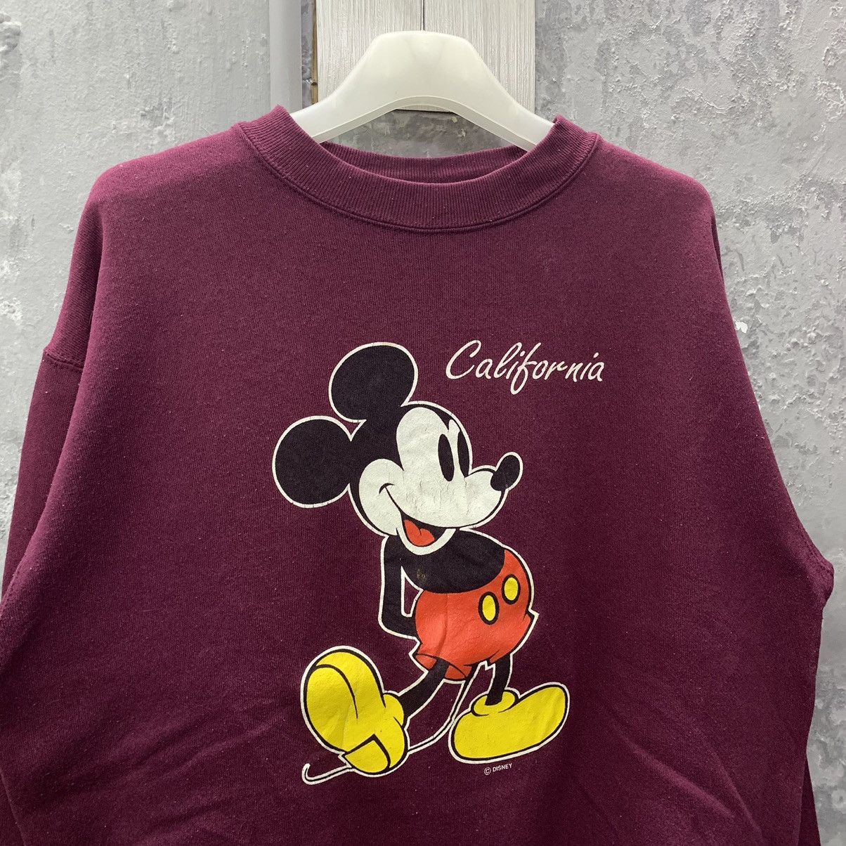 Vintage Vintage Mickey Mouse California Crewneck Sweatshirt Size US M / EU 48-50 / 2 - 3 Thumbnail