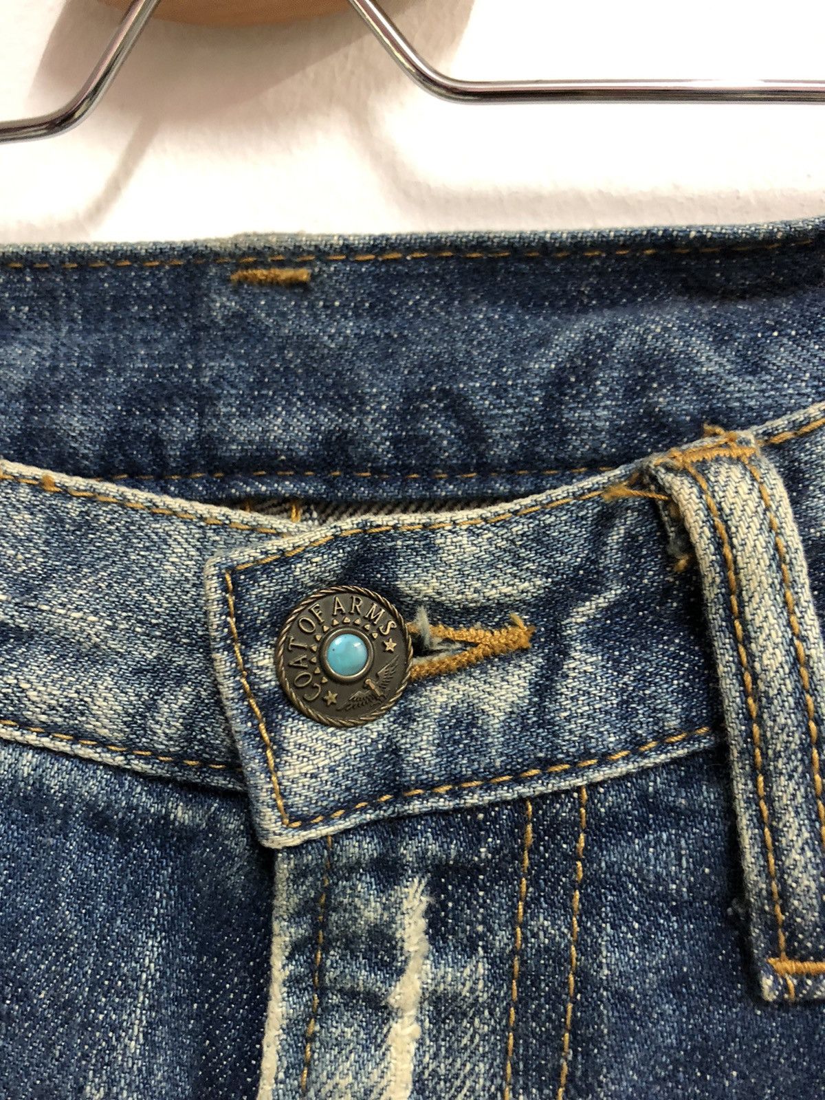 Japanese Brand 101. JAPANESE DESIGNER FLARE DENIM Size 30" / US 8 / IT 44 - 6 Thumbnail