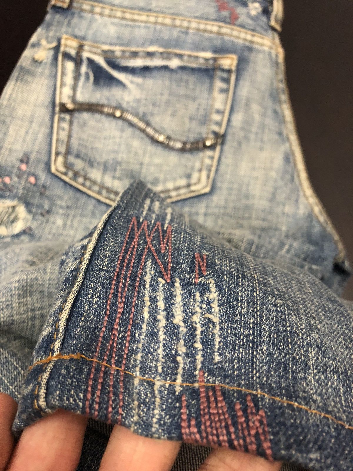 Japanese Brand 101. JAPANESE DESIGNER FLARE DENIM Size 30" / US 8 / IT 44 - 13 Thumbnail