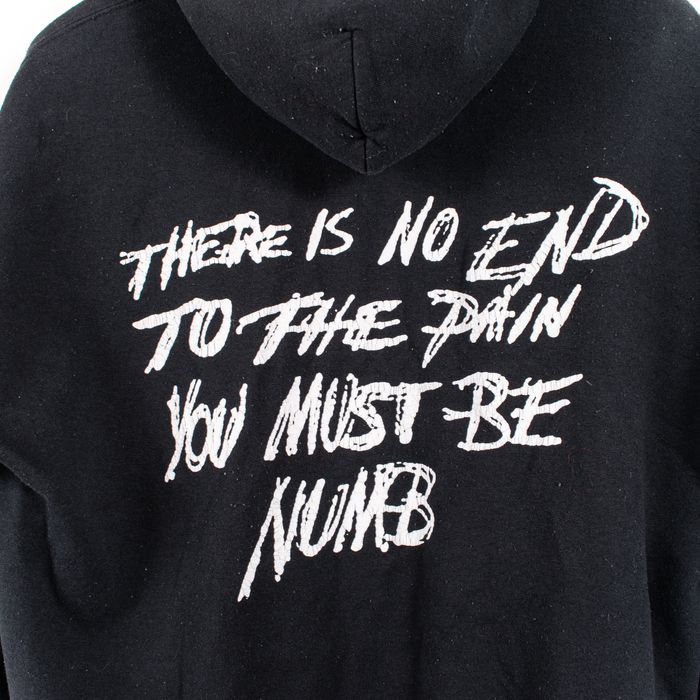 Vintage XXXTentacion There Is No The Pain Rap Hiphop Black Hoodie | Grailed