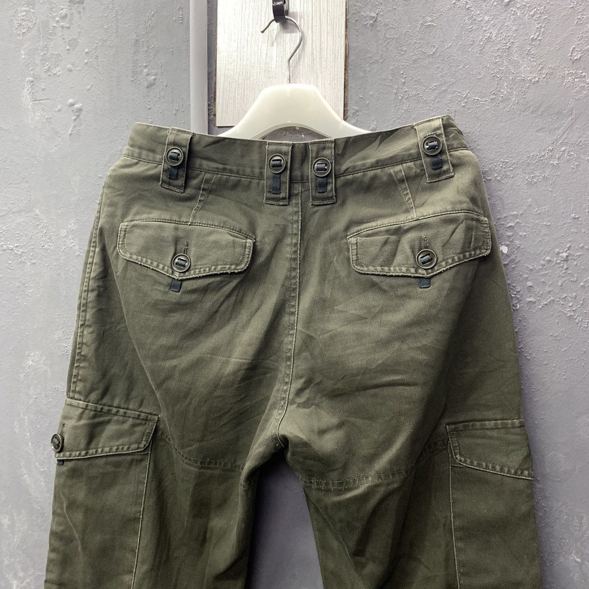 Japanese Brand Bondage Zipper Hooko Ekoo Cargo Pants Size US 30 / EU 46 - 11 Thumbnail