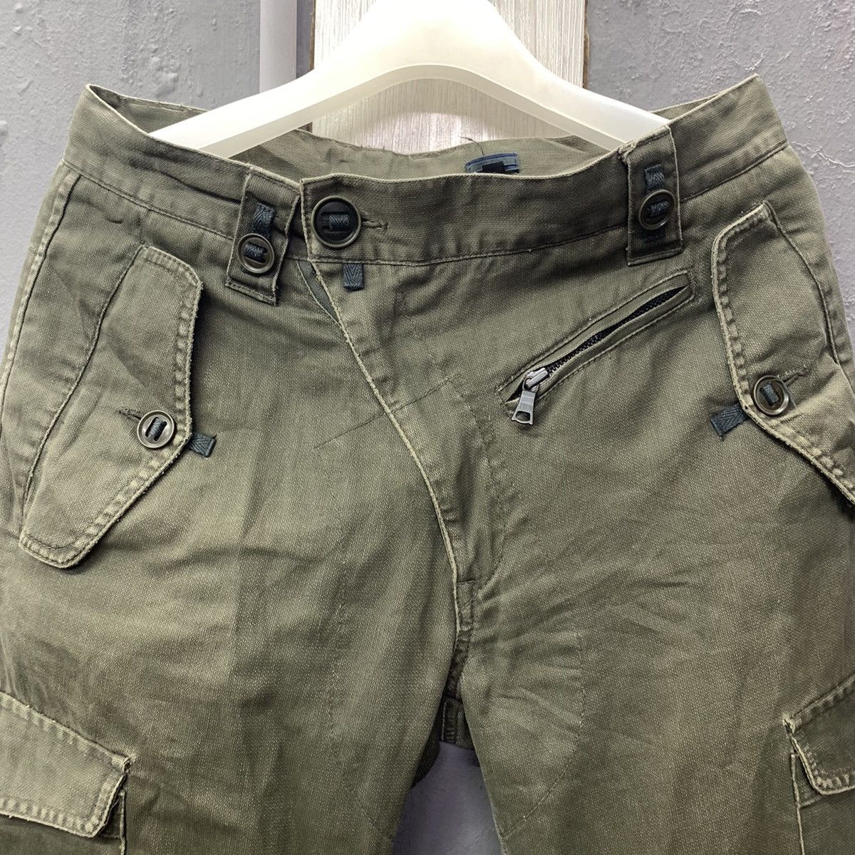 Japanese Brand Bondage Zipper Hooko Ekoo Cargo Pants Size US 30 / EU 46 - 9 Thumbnail