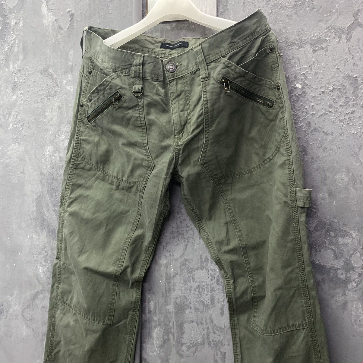 If Six Was Nine × Le Grande Bleu (L.G.B.) Memory Special Double Knee Casual Pants Size US 35 - 5 Thumbnail